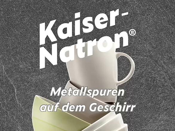 Metallspuren auf Geschirr entfernen