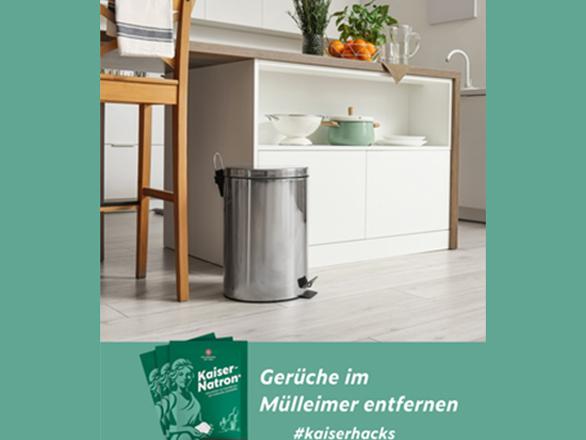 Gerüche aus Mülleimer entfernen